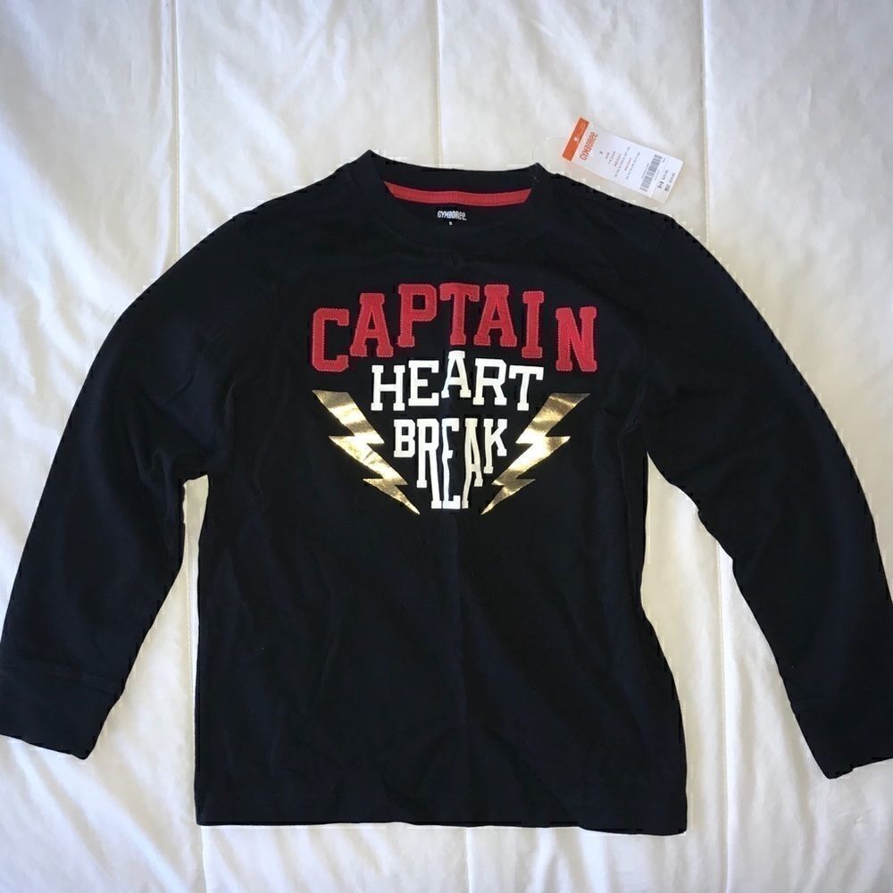 Gymboree Boys' Long-Sleeve Captain Graphic